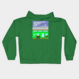 Tiptoes green Kids Hoodie